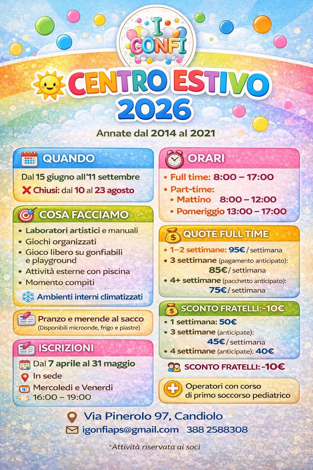 Centro Estivo 2026